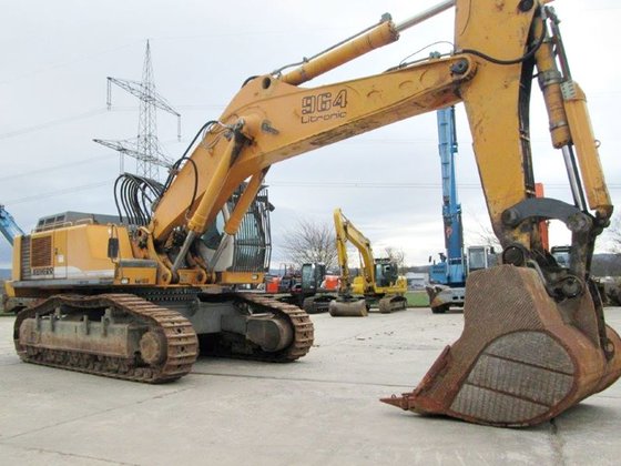 بيل مكانيكی ليبهر R 964